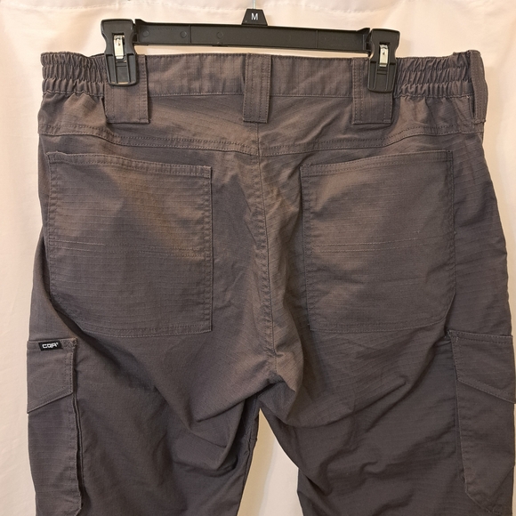 Men's 36 X 32 CQR Flex Ripstop Utility Cargo Hiking Tactical Pants - Picture 10 of 15